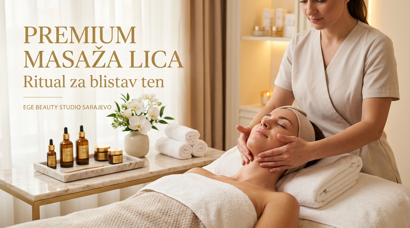 EGE Beauty Studio Sarajevo - Premium masaža lica i kozmetički rituali za blistav ten - hero