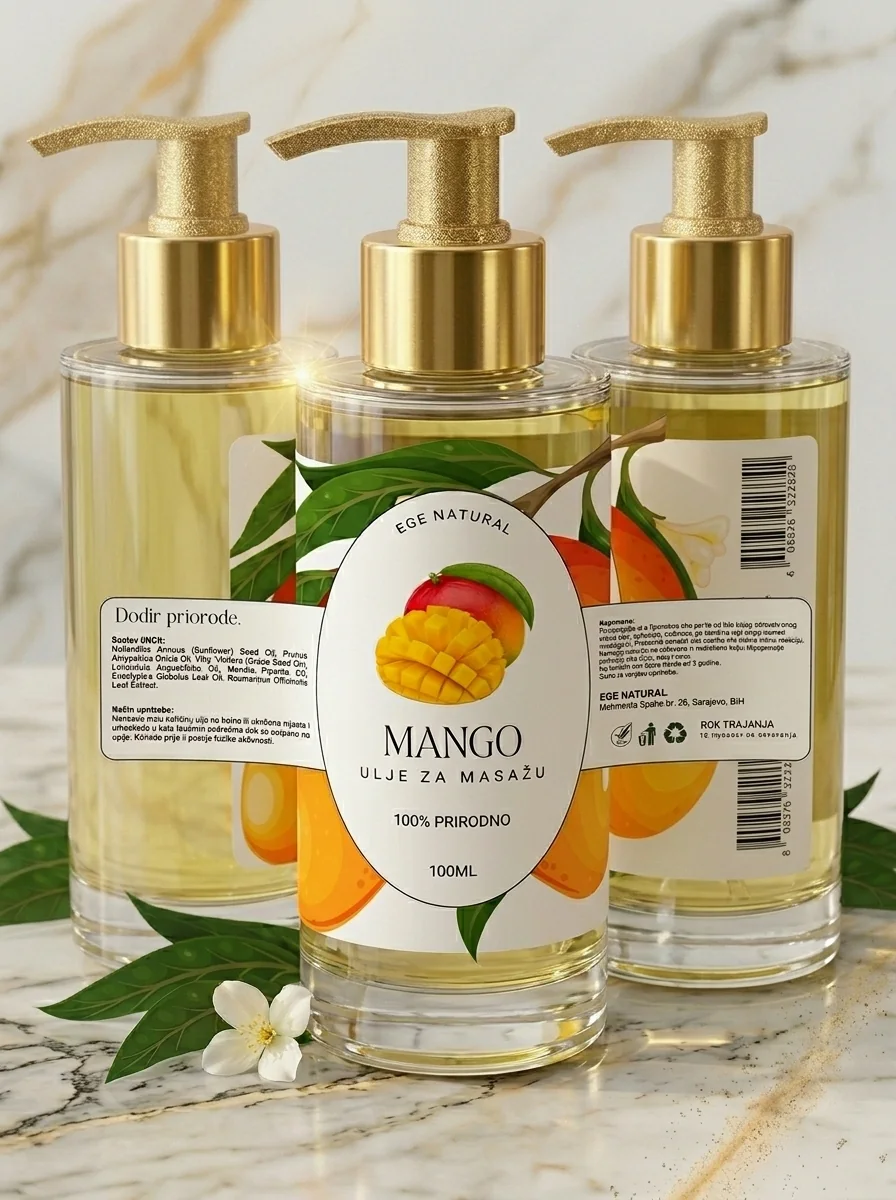 EGE Natural Mango i Papaya: Egzotični rituali njege u Vašem domu profesionalna njega - EGE Beauty Studio Sarajevo