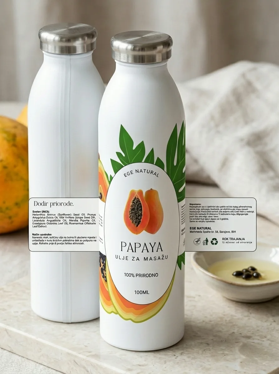 EGE Natural Mango i Papaya: Egzotični rituali njege u Vašem domu oaza mira i regeneracije - EGE Beauty Studio Sarajevo